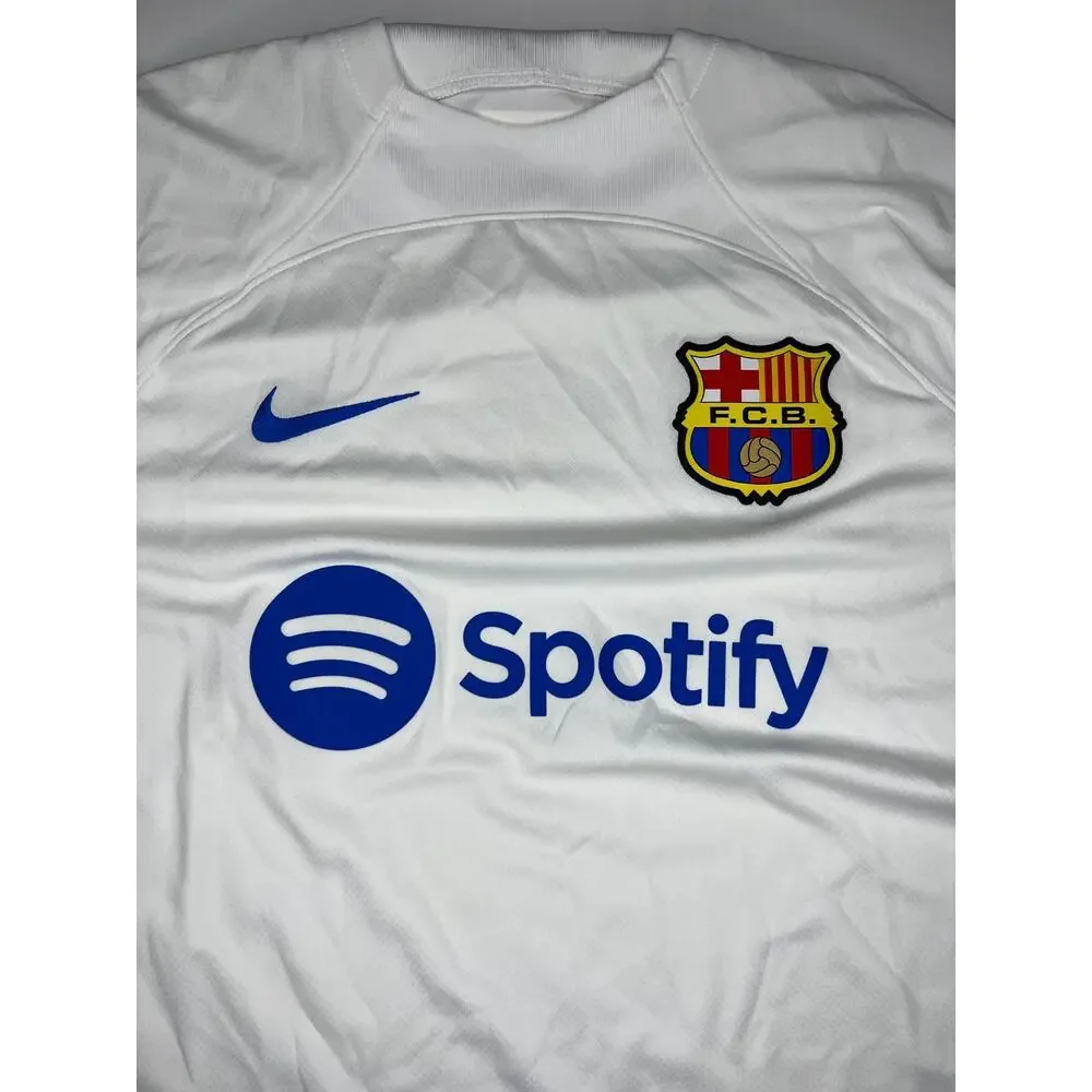 Nike Barcelona FC 2023/24 Away Soccer Jersey Size Medium Men's